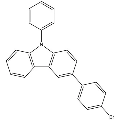 3-(4-bromofenylo)-n-fenylokarbazol CAS 1028647-93-9